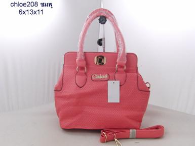 กระเป๋า Chloe  ทรงสวยมาใหม่  เนื้อดี  สีชมพู