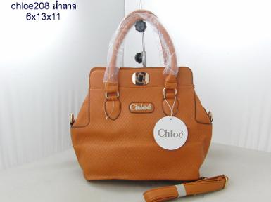 กระเป๋า Chloe  ทรงสวยมาใหม่  เนื้อดี  สีส้ม